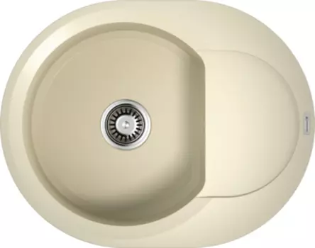 Мойка кухонная Omoikiri Sakaime 60E-BE ваниль