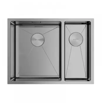 Мойка кухонная Omoikiri Taki 58-2-U/IF-IN-L нержавеющая сталь