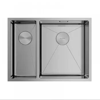 Мойка кухонная Omoikiri Taki 58-2-U/IF-IN-R нержавеющая сталь