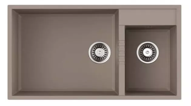 Мойка кухонная Omoikiri Tedori 85-2-U-SA бежевый