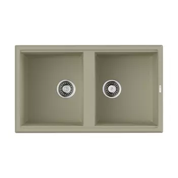 Мойка кухонная Omoikiri Tedori 86-2 4993925 86х51 см ваниль