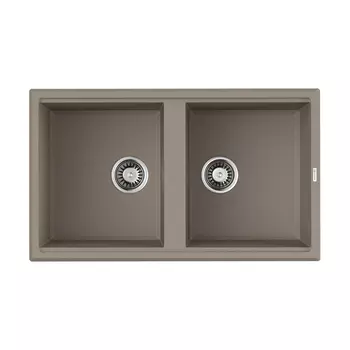 Мойка кухонная Omoikiri Tedori 86-2 4993926 86х51 см бежевая