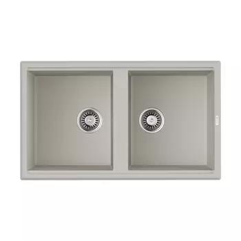 Мойка кухонная Omoikiri Tedori 86-2 4993927 86х51 см белая