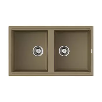 Мойка кухонная Omoikiri Tedori 86-2 4993929 86х51 см шампань