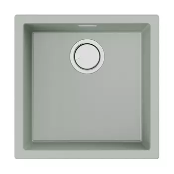 Мойка кухонная Omoikiri Yamakawa 45-U/I 4993185 45,6х45,6 см wind green