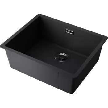 Мойка кухонная Omoikiri Yamakawa 55-Integra 4997263 55,6х45,6 см, графит