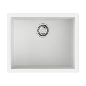 Мойка кухонная Omoikiri Yamakawa 55T-U/I 4993431 55,6х45,6 см белая