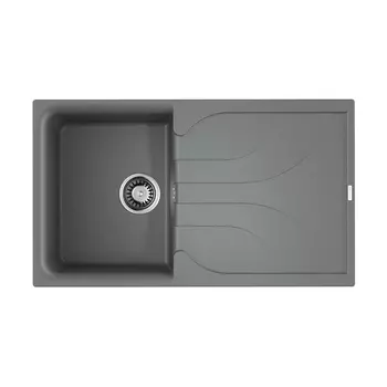 Мойка кухонная Omoikiri Yasugata 86-GR leningrad grey