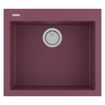 Мойка кухонная Paulmark DECORATION 56 PM935650-ME 50х56 см, merlot