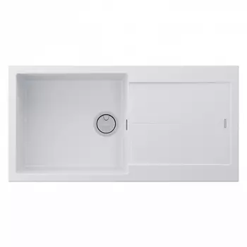 Мойка кухонная Paulmark EXTENSIO 99 PM989950-WH 50х99 см, white