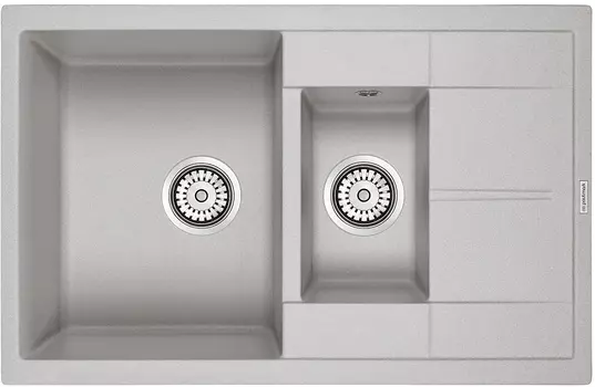 Мойка кухонная Paulmark Flugen 60/1,5 PM237850-GR серый