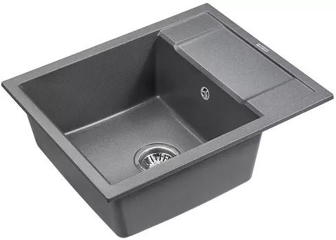 Мойка кухонная Paulmark Flugen PM216050-DG 60 графит