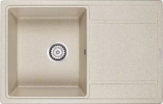 Мойка кухонная Paulmark Flugen 50-780 PM217850-BE бежевый