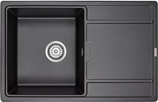 Мойка кухонная Paulmark Flugen 50-780 PM217850-BL черный