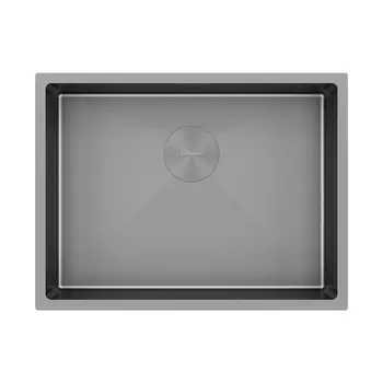 Мойка кухонная Paulmark NEXT 58 UNI PM215444-MG 58х44 см, матовый серый