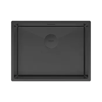 Мойка кухонная Paulmark NEXT 58 UNI PM215444-MBN 58х44 см, черный матовый
