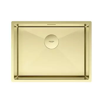 Мойка кухонная Paulmark NEXT 58 UNI PM215444-LG 58х44 см, светлое золото