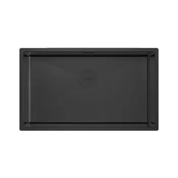 Мойка кухонная Paulmark NEXT 74 UNI PM217444-MBN 74х44 см, черный матовый