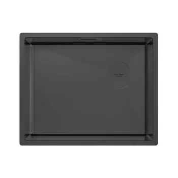 Мойка кухонная Paulmark NEXT-SKEW 54 UNI PM885444-MBN 54х44 см, матовый черный