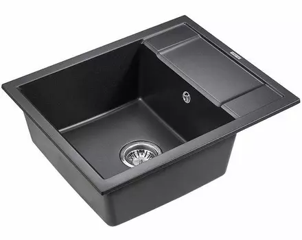 Мойка кухонная Paulmark Flugen PM216050-BL 60 черный