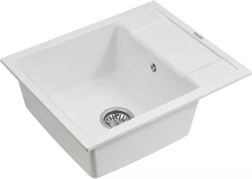 Мойка кухонная Paulmark Flugen PM216050-WH 60 белый