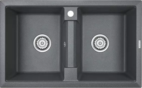 Мойка кухонная Paulmark PM238150-DG графит
