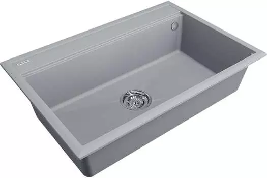 Мойка кухонная Paulmark Stepia-750 PM117551-GRS серый дым