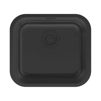 Мойка кухонная Paulmark VELLO 48 UNI VE48-MBN 48х44 см, матовый черный