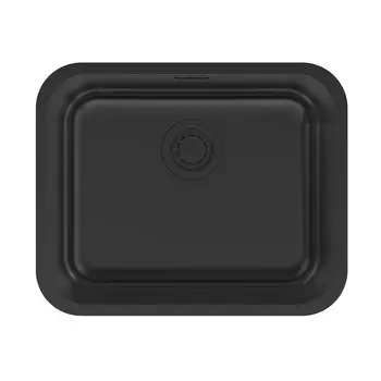 Мойка кухонная Paulmark VELLO 53 UNI VE53-MBN 53,3х43,3 см, матовый черный