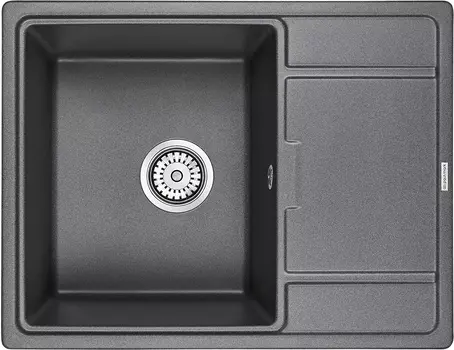 Мойка кухонная Paulmark Flugen PM216550-DG графит
