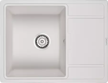 Мойка кухонная Paulmark Flugen PM216550-WH белый