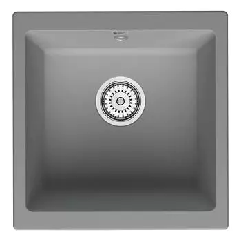 Мойка кухонная Point Бату 45 серая