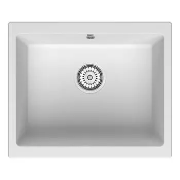 Мойка кухонная Point Сидли 55 белая