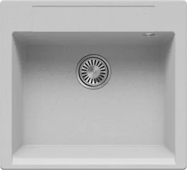 Мойка кухонная Polygran ARGO-560 854710 56х51 см, светло-серая