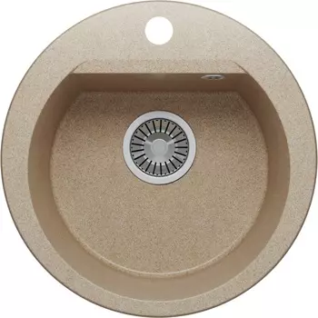 Мойка кухонная Polygran Atol-460 песочный
