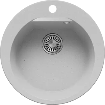 Мойка кухонная Polygran ATOL-520 854789 52х52 см, светло-серая