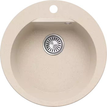 Мойка кухонная Polygran ATOL-520 854796 52х52 см, кремовая