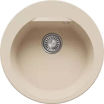 Мойка кухонная Polygran ATOL-520 855526 52х52 см, опал