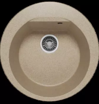 Мойка кухонная Polygran Atol-520 песочный
