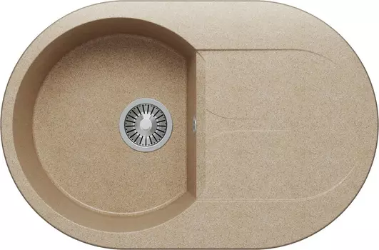 Мойка кухонная Polygran Atol-760 песочный