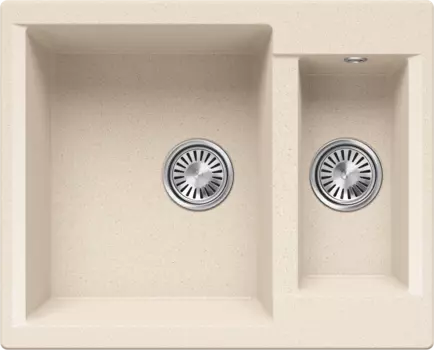 Мойка кухонная Polygran BRIG-620 854888 62х50 см, кремовая