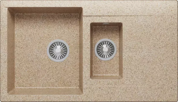 Мойка кухонная Polygran Brig 870 песочный