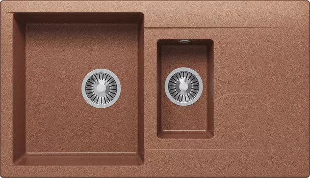 Мойка кухонная Polygran Brig 870 терракот