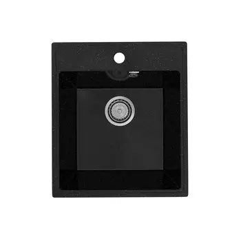 Мойка кухонная Practik PR-M 425-004 42,5 см,черный оникс
