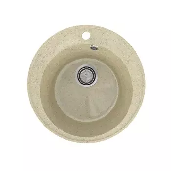 Мойка кухонная Practik PR-M 475-002 47,5 см, слоновая кость