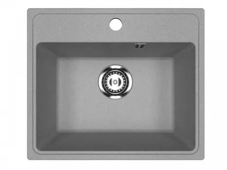 Мойка кухонная Practik PR-M 490-003 49 см, светло-серая