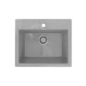 Мойка кухонная Practik PR-M 565-003 56,5 см, светло-серая