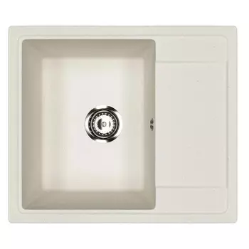 Мойка кухонная Practik PR-M-575-001 57,5 см, белый камень