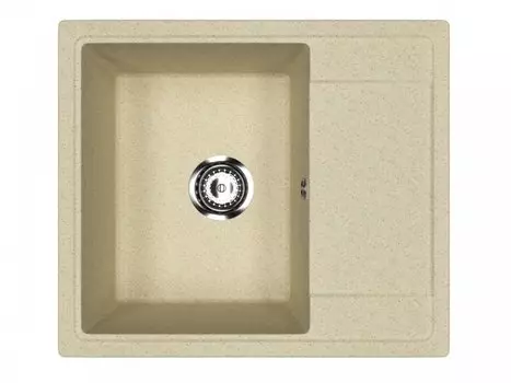 Мойка кухонная Practik PR-M-575-002 57,5 см, слоновая кость