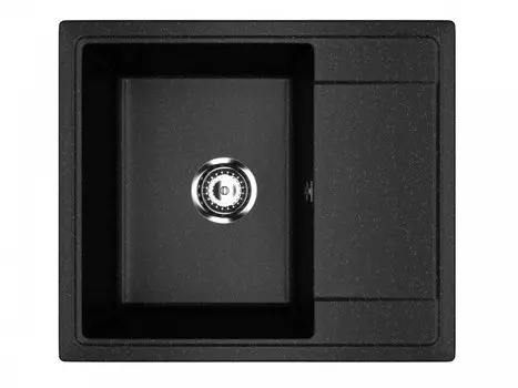 Мойка кухонная Practik PR-M 575-004 43х33,5 см, черный оникс